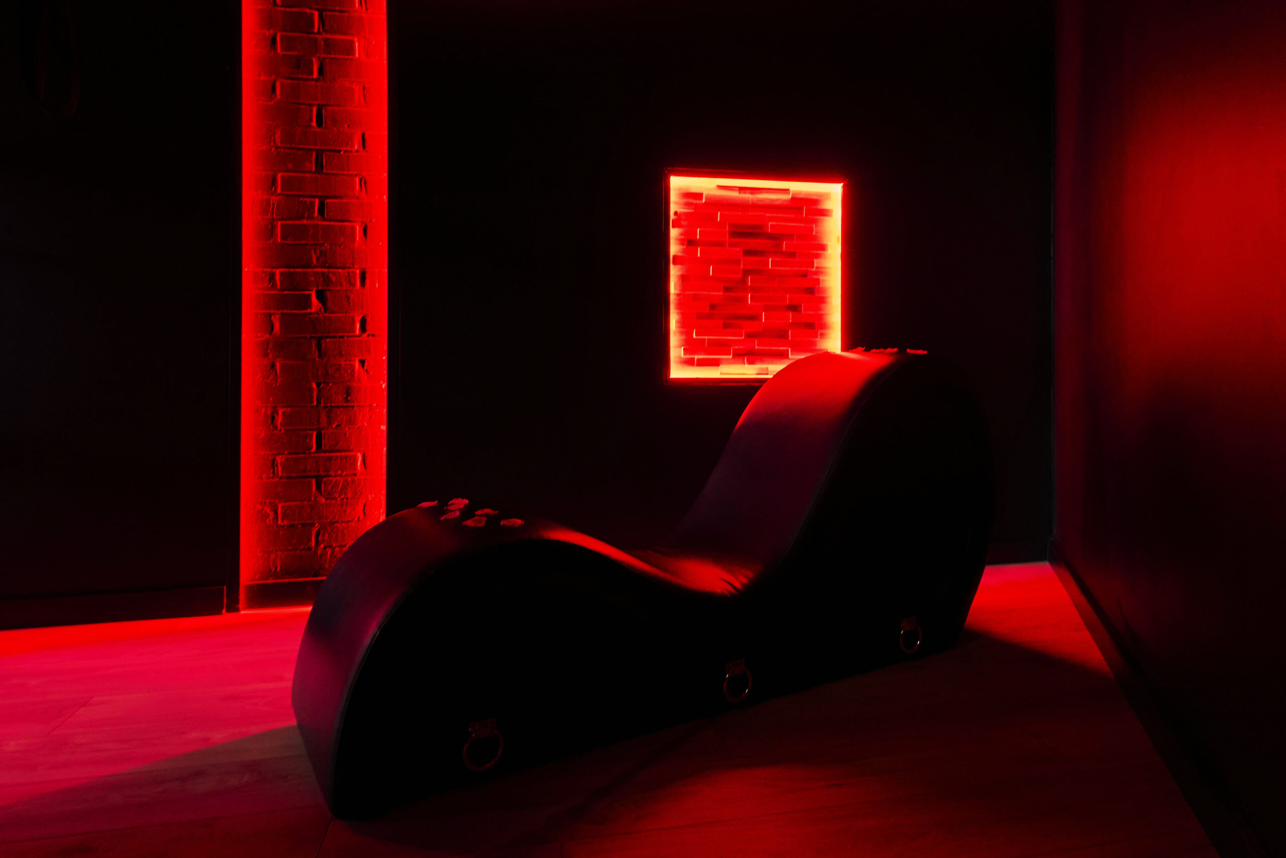 Ambiance tamisée rouge